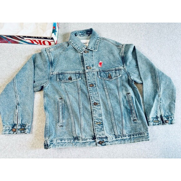 Diet Coke - Coca-Cola Collectible Denim Jacket - Women’s‎ Large - Rare - Patch - Picture 1 of 11